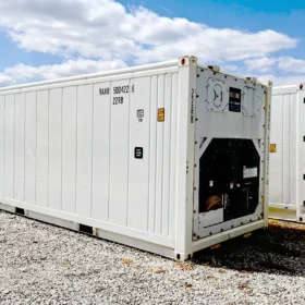 Rental refrigeration container